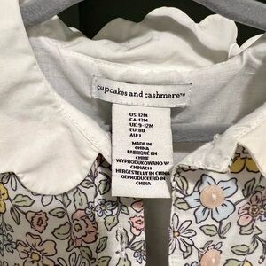 Cupcakes and Cashmere Floral Baby Dress